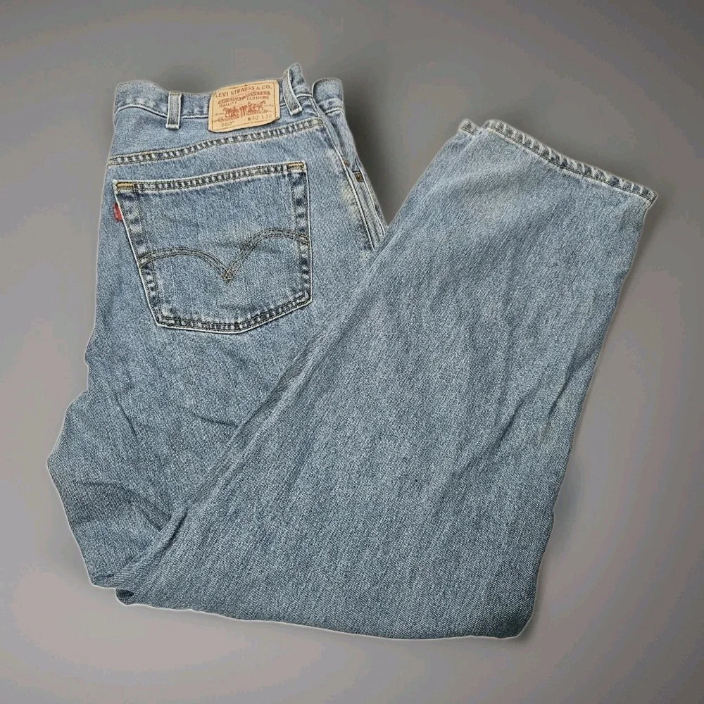 Levi's 560 Comfort Fit Jeans Men's Size 40x32 Blue Denim Pants